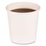 Boardwalk Paper Hot Cups, 4 oz, White, 20 Cups/Sleeve, 50 Sleeves/Carton Thumbnail 1