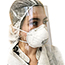 W.B. Mason Co. Anti-Fog Protective Face Shield, Clear, 100/BG Thumbnail 1