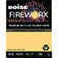 Boise FIREWORX® Colored Paper, 20lb., 8 1/2 x 11, Boomin' Buff, 500/RM Thumbnail 1