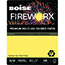 Boise FIREWORX® Colored Paper, 20 lb., 8 1/2 x 11, Crackling Canary, 500/RM Thumbnail 1