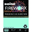 Boise FIREWORX® Colored Paper, 24 lb., 8 1/2 x 11, Bottle Rocket Blue, 500/RM Thumbnail 1