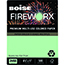 Boise FIREWORX® Colored Paper, 24 lb., 8 1/2 x 11, Popper-mint Green, 500/RM Thumbnail 1