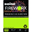 Boise FIREWORX® Colored Paper, 24 lb., 8 1/2 x 11, Lightning Lime, 500/RM Thumbnail 1