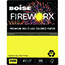 Boise FIREWORX® Colored Paper, 24 lb., 8 1/2 x 11, Lemon Zest, 500/RM Thumbnail 1