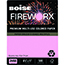 Boise FIREWORX® Colored Paper, 24 lb., 8 1/2 x 11, Powder Pink, 500/RM Thumbnail 1