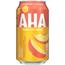 Aha Peach + Honey Flavored Sparkling Water, 12 oz., 8 Cans/Pack, 24 Cans/Case Thumbnail 2
