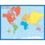 Carson-Dellosa Publishing Map Of The World Laminated Chartlet, 17 x 22 Thumbnail 1