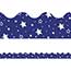 Carson-Dellosa Publishing Sparkle and Shine Navy with Foil Stars Scalloped Borders Thumbnail 1