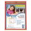 C-Line® Reusable Dry Erase Pockets, 9 x 12, Assorted Primary Colors, 10/Pack Thumbnail 2
