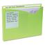 C-Line Write-On Expanding Poly File Folders, 1" Exp., Letter, Assorted Colors, 25/BX Thumbnail 10