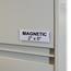 C-Line HOL-DEX Magnetic Shelf/Bin Label Holders, Side Load, 2" x 6", Clear, 10/Box Thumbnail 4