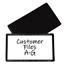 C-Line® Slap-Stick Magnetic Label Holders, Side Load, 4.25 x 2.5, Black, 10/Pack Thumbnail 1