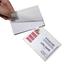 C-Line® Self-Laminating Magnetic Style Name Badge Holder Kit, 3" x 4", Clear, 20/Box Thumbnail 4