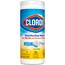 Clorox® Disinfecting Wipes, Bleach Free, Crisp Lemon, 35 Wipes Thumbnail 2
