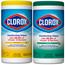 Clorox® Disinfecting Wipes Value Pack, Bleach Free, 75 Wipes Per Canister, 2 Canisters/PK Thumbnail 1