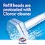 Clorox® ToiletWand Disinfecting Refills, Disposable Wand Heads, 6/Pack, 8 Packs/Carton Thumbnail 3