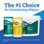 Clorox® Disinfecting Wipes, Lemon Fresh, 75 Wipes/Canister, 6 Canisters/Carton Thumbnail 8