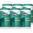 Clorox Disinfecting Wipes, Fresh Scent, 75 Wipes/Canister, 6 Canisters/Carton Thumbnail 1