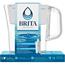 Brita Small 6 Cup Denali Water Filter Pitcher with 1 Brita Standard Filter, BPA Free, White Thumbnail 16