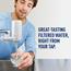 Brita Water Faucet Filtration System with Filter Change Reminder, White Thumbnail 2