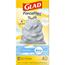 Glad® ForceFlex Tall Kitchen Drawstring Trash Bags, 13 Gallon, Fresh Clean Scent, 40/Carton Thumbnail 3