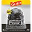 Glad® Large Drawstring Trash Bags, Extra Strong 30 Gallon Black Trash Bag, 90 Count Thumbnail 3