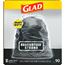 Glad® Large Drawstring Trash Bags, Extra Strong 30 Gallon Black Trash Bag, 90 Count Thumbnail 4