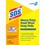 S.O.S. Steel Wool Soap Pads, 15 Pads/Box,12 Boxes/Carton Thumbnail 2
