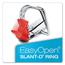 Cardinal® Easy-Open ClearVue Extra-Wide Locking Slant-D Binder, 5" Cap, 11 x 8 1/2, Black Thumbnail 10