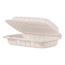 W.B. Mason Co. Hinged Lid Container, Mineral Filled Polypropylene, 6.5"W x 9"L x 2.8"H, 150/CT Thumbnail 1