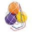 Champion Sports Ball Bag, Holds 10 Basket Balls, 36" x 24", White/Red/Blue Thumbnail 1