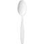 Crystalware Ambiance Teaspoon, Heavy-Weight, Polystyrene, White, 1000/CT Thumbnail 1