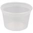 Crystalware Deli Container, Polypropylene, Clear, 16 oz., 500/CT Thumbnail 1