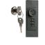 Durable Brushed Aluminum Combo Lock 36-Key Cabinet, 11-3/4" W x 11" H x 4-5/8" D Thumbnail 3