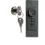Durable Brushed Aluminum Combo Lock 72-Key Cabinet, 11-3/4" W x 11" H x 4-5/8" D Thumbnail 3