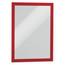 Durable® Duraframe® Self-Adhesive Magnetic Letter Sign Holder For 8.5" x 11" Insert, Red, 2/PK Thumbnail 1