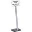 Durable® INFO SIGN Letter Floor Stand, Acrylic, Stainless Steel, Silver Thumbnail 1