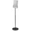 Durable® SHERPA® Acrylic Floor Stand, Acrylic, 8.5" x 11" Sign Thumbnail 1