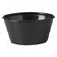 SOLO® Cup Company Plastic Souffle Portion Cups, 3 1/4 oz., Black, 250/Bag, 2500/Carton Thumbnail 1