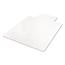 deflecto® EconoMat Occassional Use Chair Mat for Low Pile, 45 x 53 w/Lip, Clear Thumbnail 13