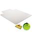 deflecto® SuperMat Frequent Use Chair Mat for Medium Pile Carpet, 36 x 48 w/Lip, Clear Thumbnail 13