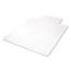 deflecto EconoMat Anytime Use Chair Mat for Hard Floor, 45" x 53" w/Lip, Clear Thumbnail 13
