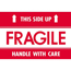 Tape Logic® Labels, Fragile - This Side Up - HWC", 2" x 3", Red/White, 500/RL Thumbnail 1