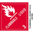 Tape Logic® Labels, Flammable Liquids, N.O.S., 4" x 4 3/4", 500/RL Thumbnail 1