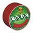 Duck® Colored Duct Tape, 1.88" x 20yds, 3" Core, Red Thumbnail 1