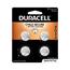 Duracell 2032 3V Lithium Coin Battery, 4/Pack Thumbnail 1