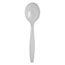 Dixie® Plastic Cutlery, Heavyweight Soup Spoons, White, 100/BX Thumbnail 4