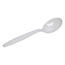 Dixie® Plastic Cutlery, Heavyweight Soup Spoons, White, 100/BX Thumbnail 3