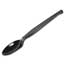 Dixie® SmartStock Ultra® Black Heavyweight Polystyrene Multi-Purpose Spoon Refill, 6", 960/CT Thumbnail 1