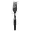 Dixie® Ultra® Smartstock Series-W Heavy-Weight Plastic Wrapped Fork Refill, Black, 960/Carton Thumbnail 4
